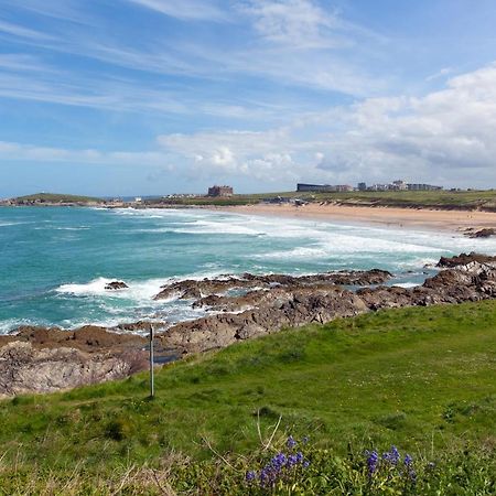 Fistral Beach Garden Apartment 3 Newquay  Bagian luar foto