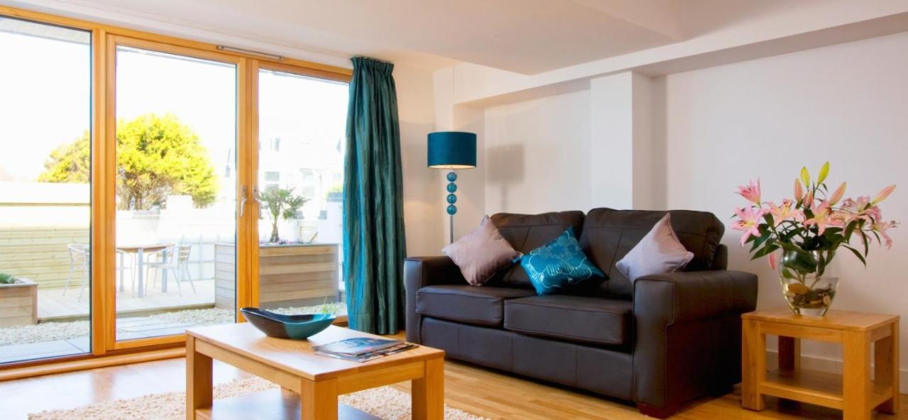 Fistral Beach Garden Apartment 3 Newquay  Bagian luar foto